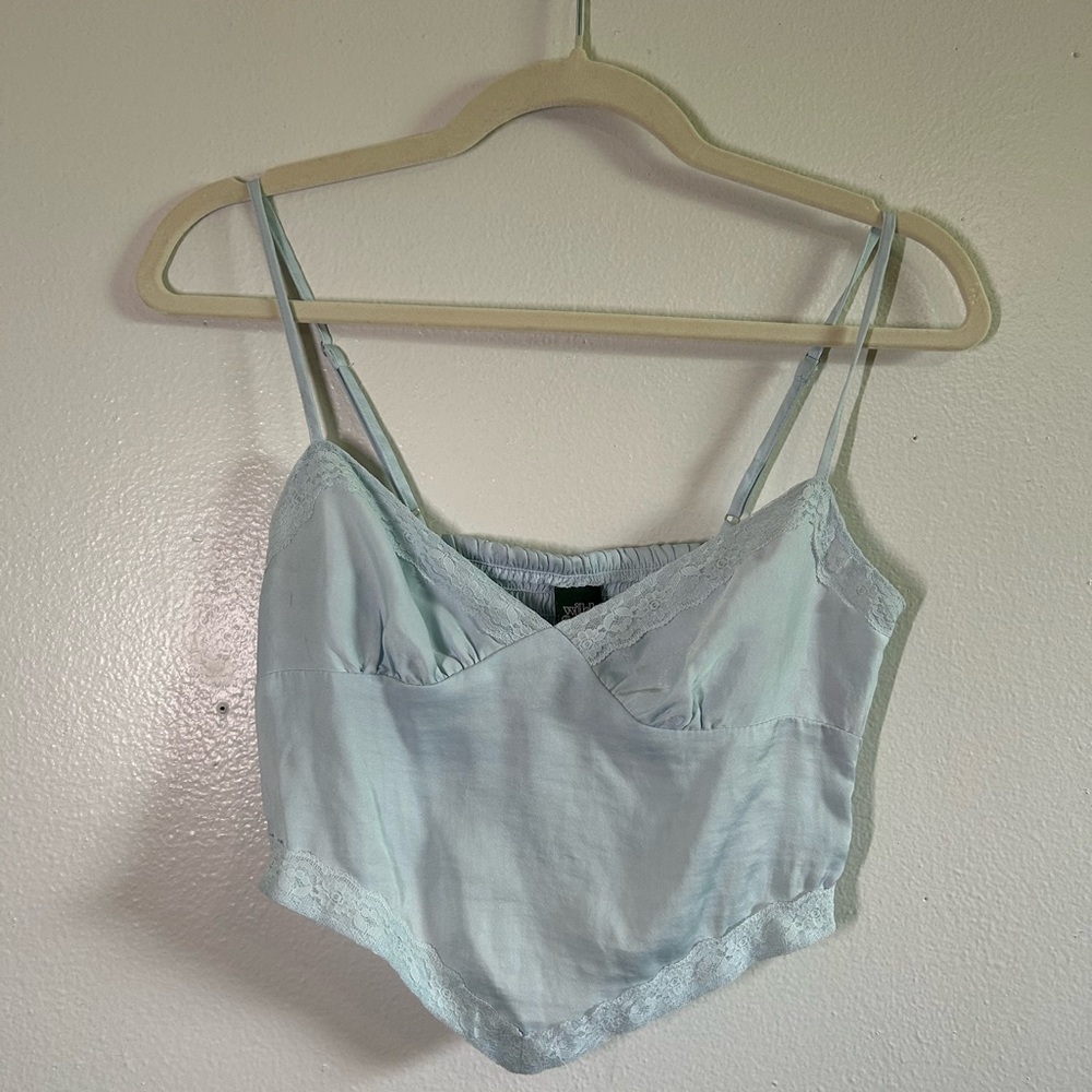 Wild Fable Sky Blue Lace Cami